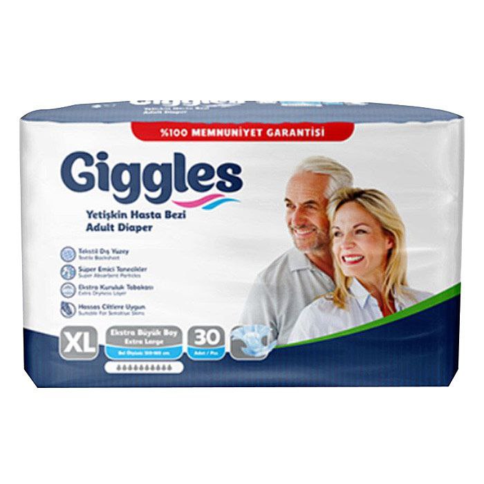 Подгузники Giggles для взрослых 30 шт Extra Large
