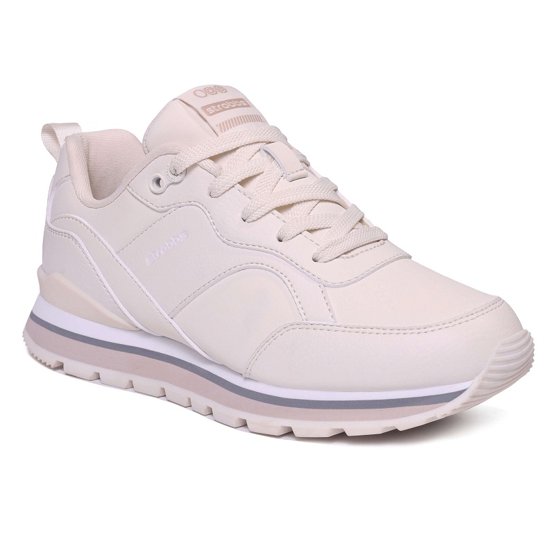Кроссовки Strobbs женские F7676-16 бежевые.